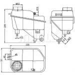 MAHLE Ausgleichsbehälter, Kühlmittel