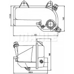MAHLE Ausgleichsbehälter, Kühlmittel