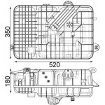 MAHLE Ausgleichsbehälter, Kühlmittel