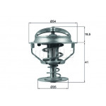 MAHLE Thermostat, Kühlmittel