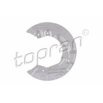 TOPRAN Spritzblech, Bremsscheibe