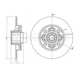 CIFAM Bremsscheibe