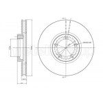 CIFAM Bremsscheibe