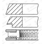 GOETZE ENGINE Kolbenringsatz