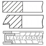 GOETZE ENGINE Kolbenringsatz