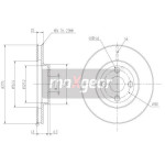 MAXGEAR Bremsscheibe