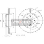 MAXGEAR Bremsscheibe