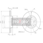 MAXGEAR Bremsscheibe
