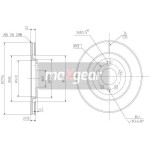 MAXGEAR Bremsscheibe