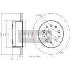 MAXGEAR Bremsscheibe