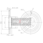 MAXGEAR Bremsscheibe