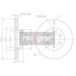 MAXGEAR Bremsscheibe