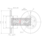 MAXGEAR Bremsscheibe