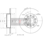 MAXGEAR Bremsscheibe