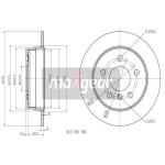 MAXGEAR Bremsscheibe