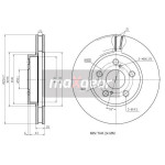 MAXGEAR Bremsscheibe