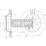 MAXGEAR Bremsscheibe