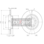 MAXGEAR Bremsscheibe