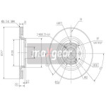 MAXGEAR Bremsscheibe