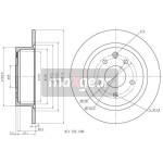 MAXGEAR Bremsscheibe