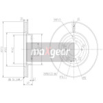 MAXGEAR Bremsscheibe