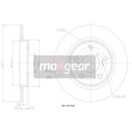 MAXGEAR Bremsscheibe