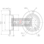 MAXGEAR Bremsscheibe
