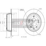 MAXGEAR Bremsscheibe