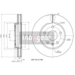 MAXGEAR Bremsscheibe