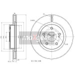 MAXGEAR Bremsscheibe