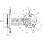 MAXGEAR Bremsscheibe