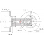 MAXGEAR Bremsscheibe