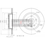 MAXGEAR Bremsscheibe