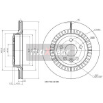 MAXGEAR Bremsscheibe