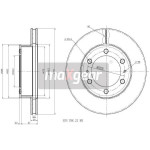 MAXGEAR Bremsscheibe