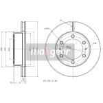 MAXGEAR Bremsscheibe