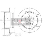 MAXGEAR Bremsscheibe