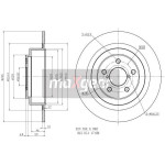 MAXGEAR Bremsscheibe