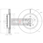 MAXGEAR Bremsscheibe