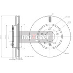 MAXGEAR Bremsscheibe