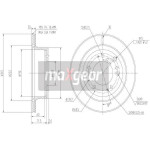 MAXGEAR Bremsscheibe