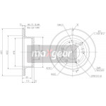 MAXGEAR Bremsscheibe