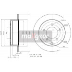 MAXGEAR Bremsscheibe