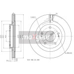MAXGEAR Bremsscheibe