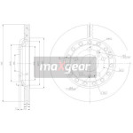 MAXGEAR Bremsscheibe