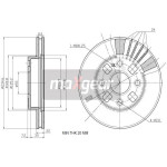 MAXGEAR Bremsscheibe