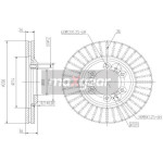 MAXGEAR Bremsscheibe