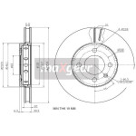 MAXGEAR Bremsscheibe