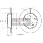 MAXGEAR Bremsscheibe