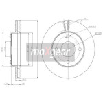 MAXGEAR Bremsscheibe